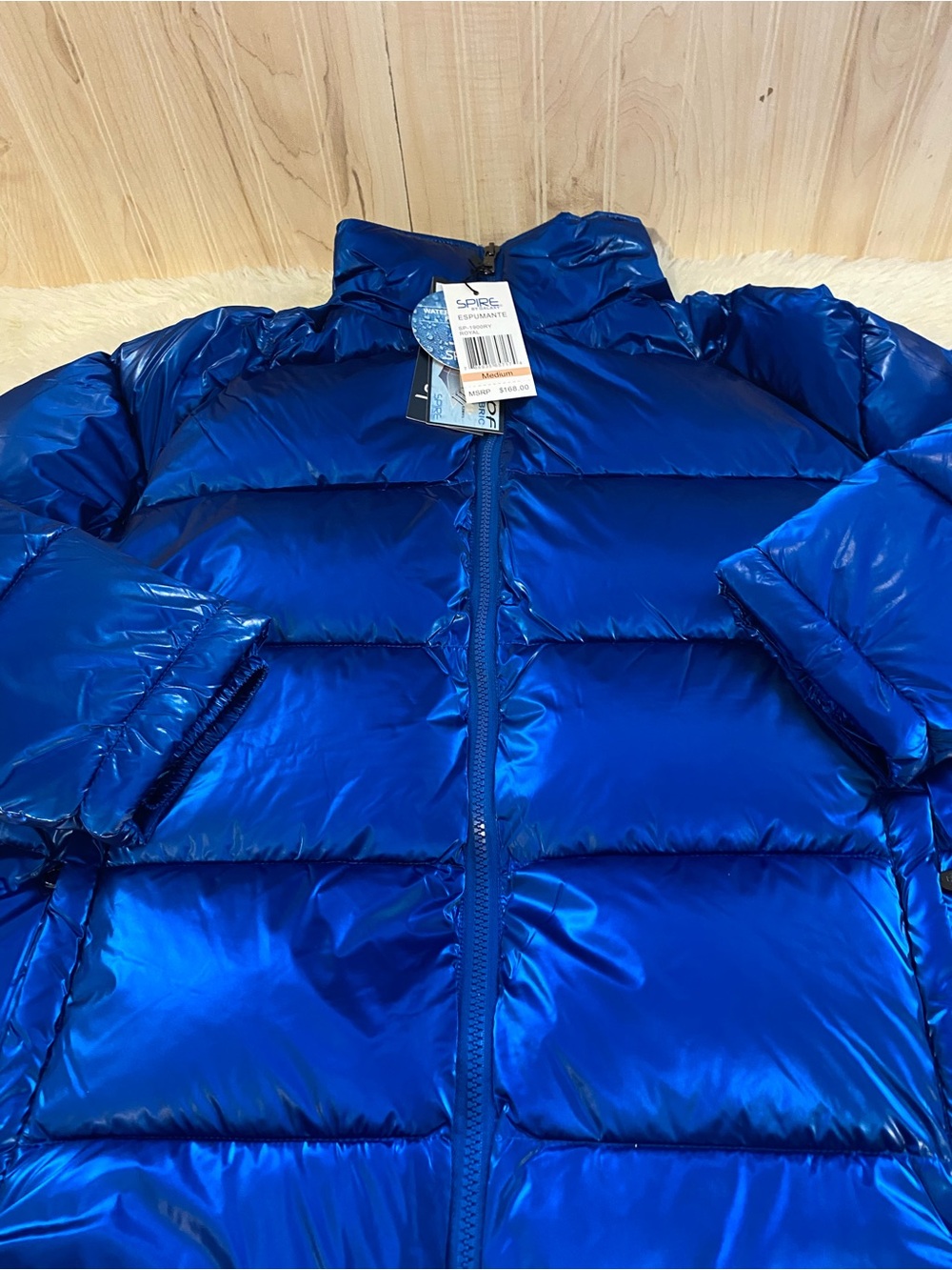 ❤️ SPIRE Trending Shiny Puffy Jacket- removable hood